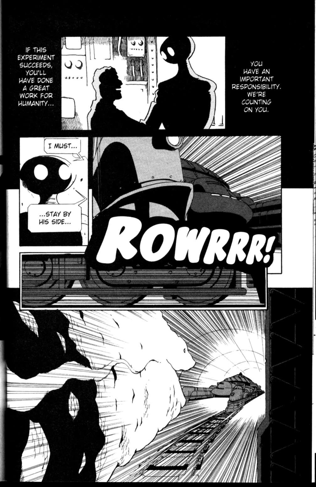 The Big O Chapter 10 page 36 - Chapter 10: Unto us a Beast is Born