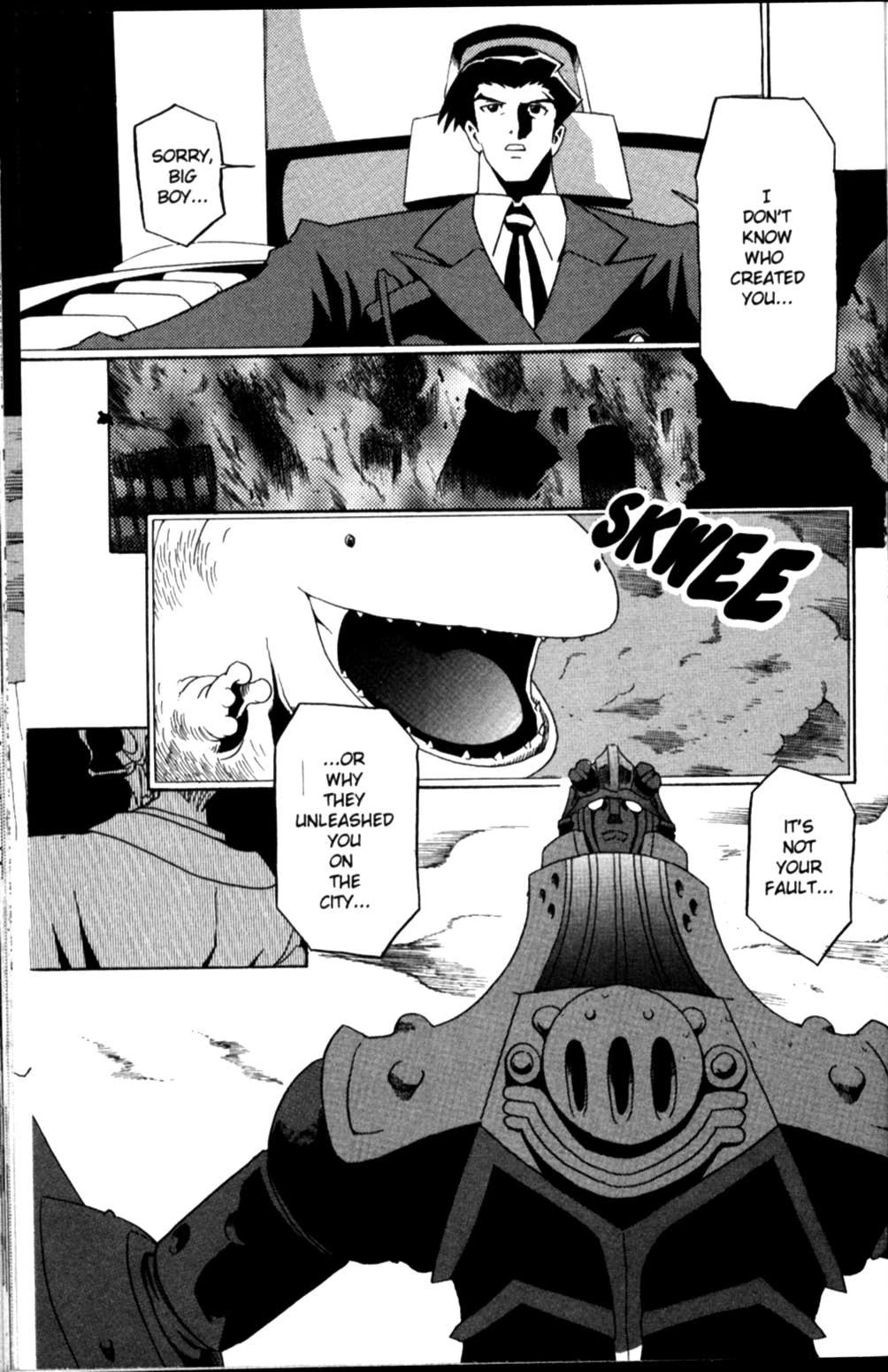 The Big O Chapter 10 page 38 - Chapter 10: Unto us a Beast is Born