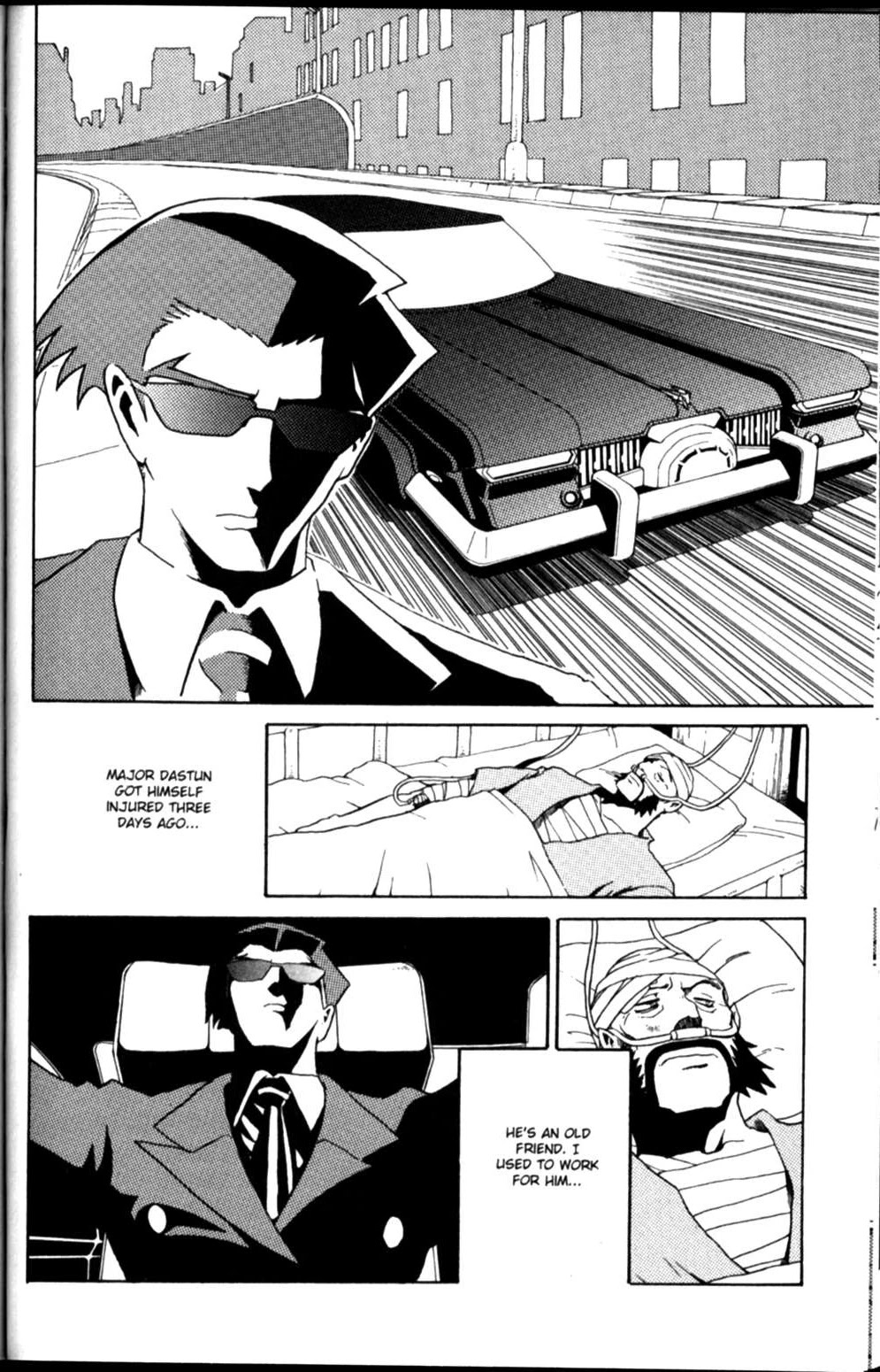 The Big O Chapter 10 page 4 - Chapter 10: Unto us a Beast is Born