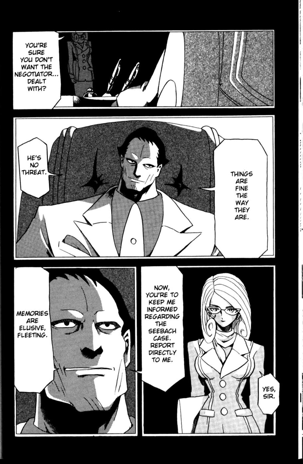 The Big O Chapter 10 page 44 - Chapter 10: Unto us a Beast is Born