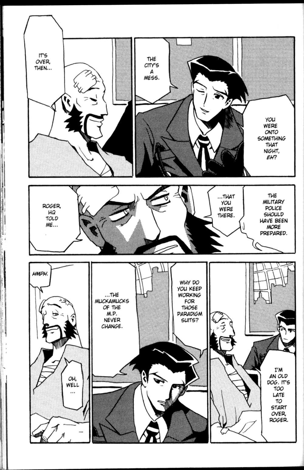 The Big O Chapter 10 page 45 - Chapter 10: Unto us a Beast is Born