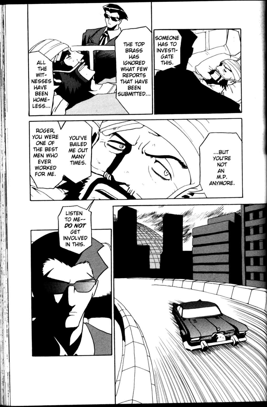 The Big O Chapter 10 page 5 - Chapter 10: Unto us a Beast is Born