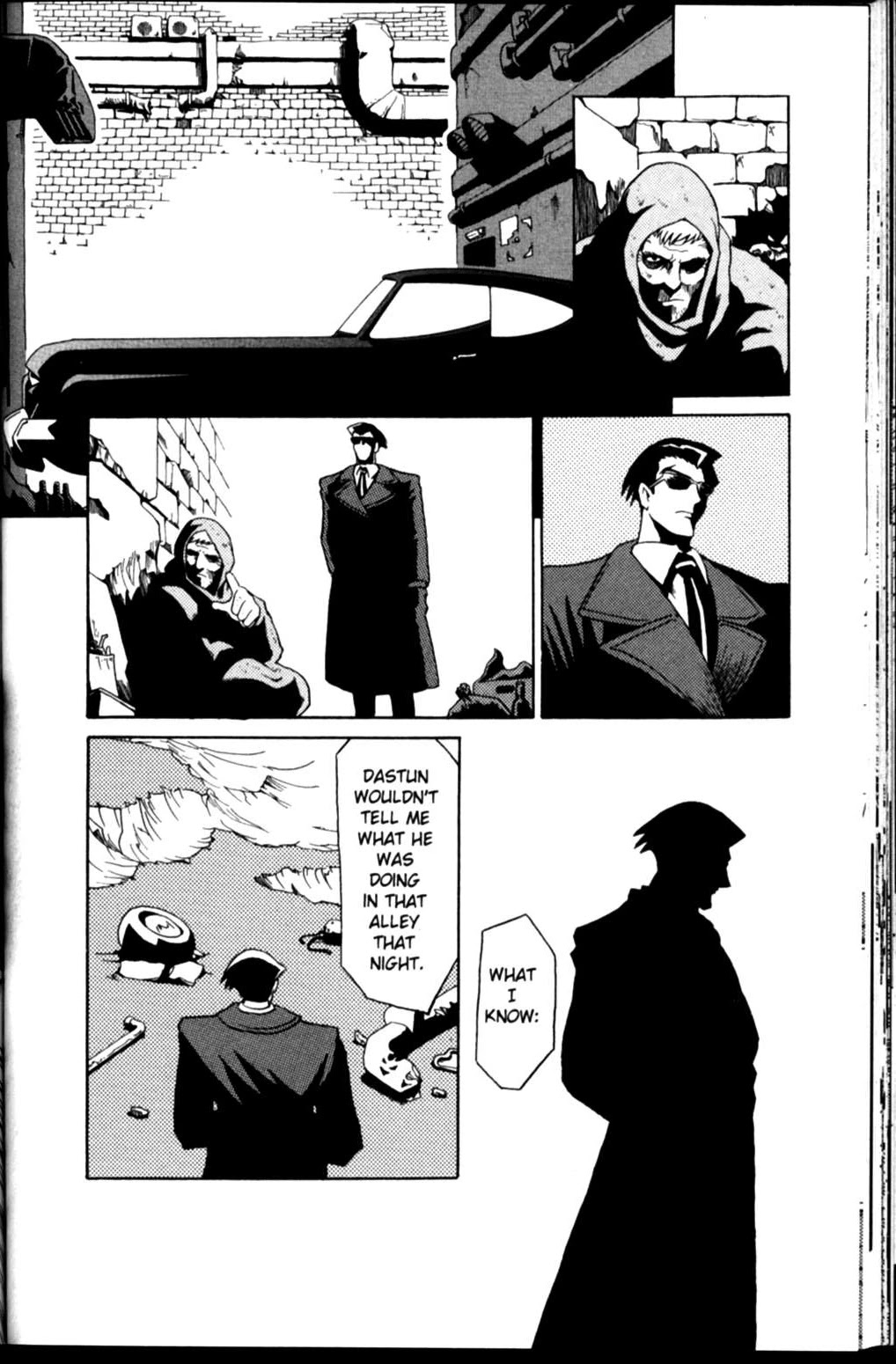 The Big O Chapter 10 page 6 - Chapter 10: Unto us a Beast is Born