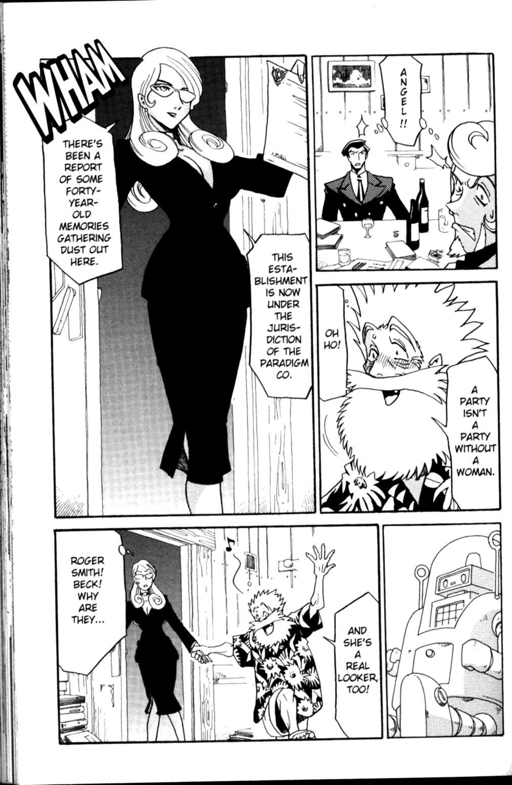 The Big O Chapter 11 page 10 - Chapter 11: Alcohol, Tobacco & Memories