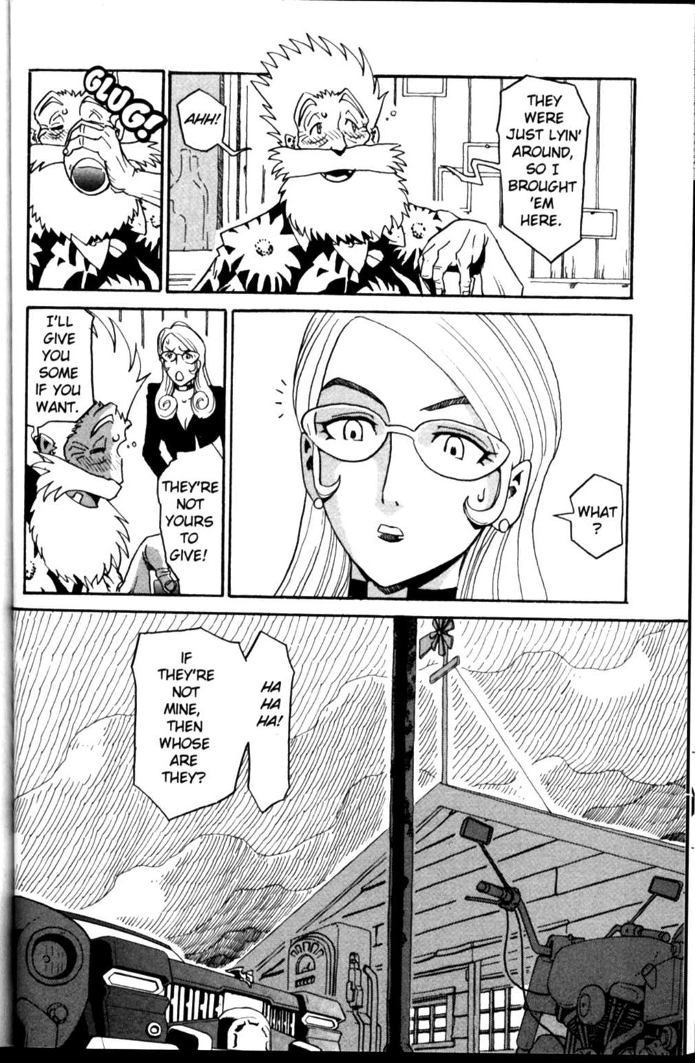The Big O Chapter 11 page 13 - Chapter 11: Alcohol, Tobacco & Memories