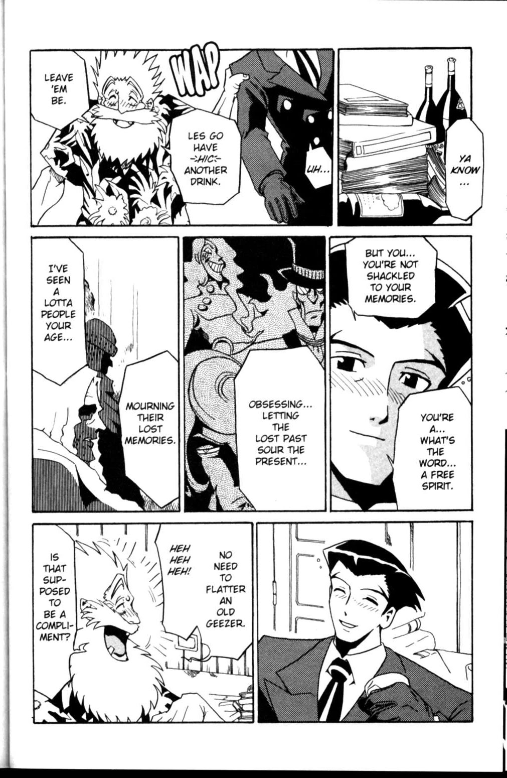 The Big O Chapter 11 page 20 - Chapter 11: Alcohol, Tobacco & Memories