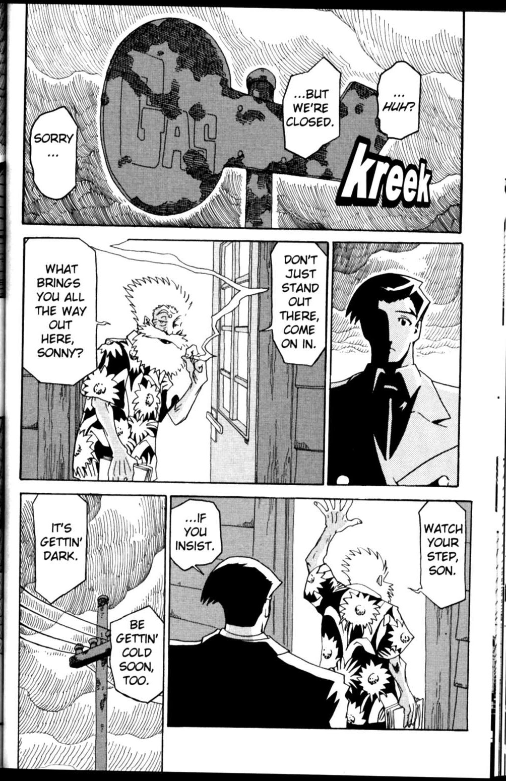 The Big O Chapter 11 page 3 - Chapter 11: Alcohol, Tobacco & Memories