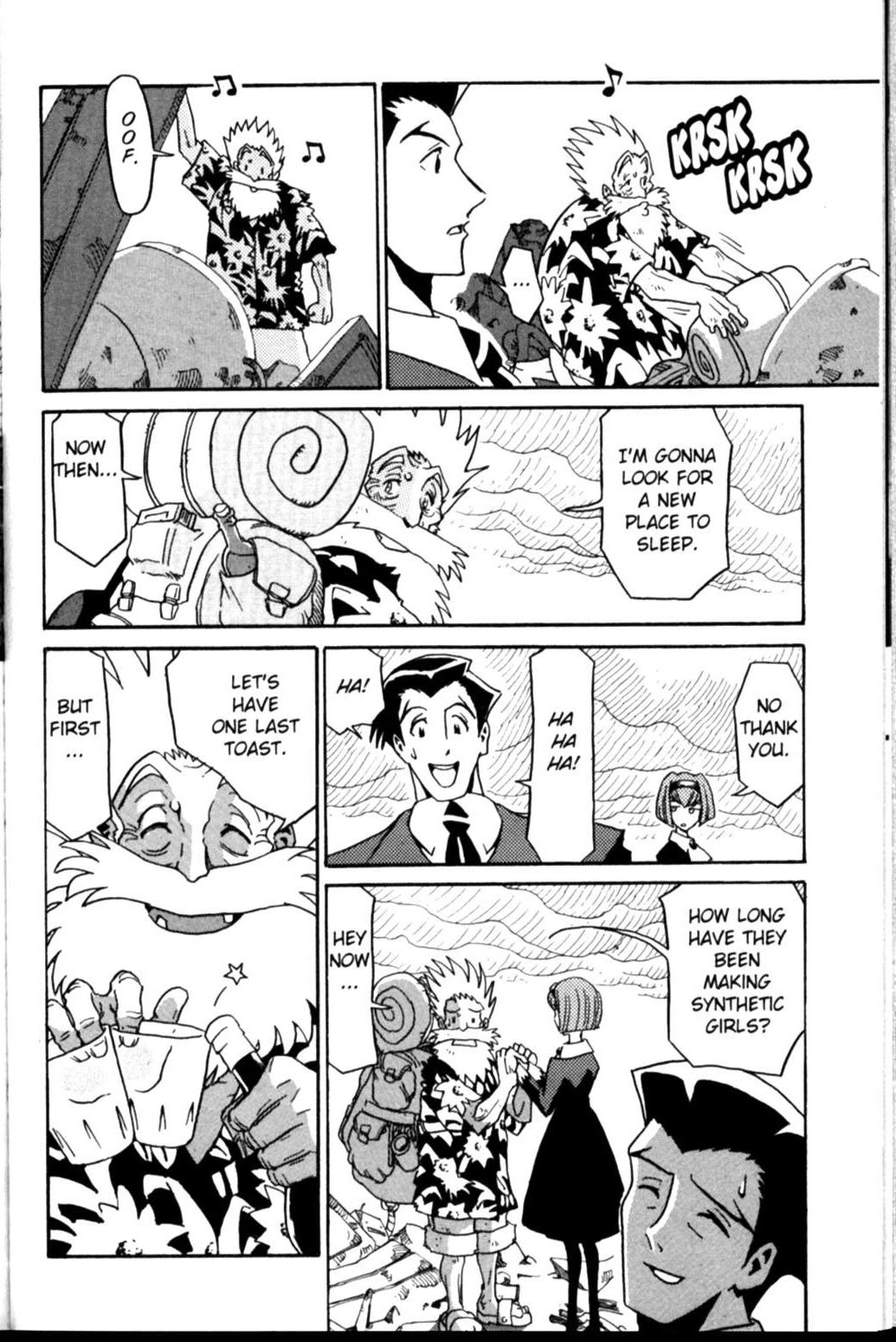 The Big O Chapter 11 page 38 - Chapter 11: Alcohol, Tobacco & Memories