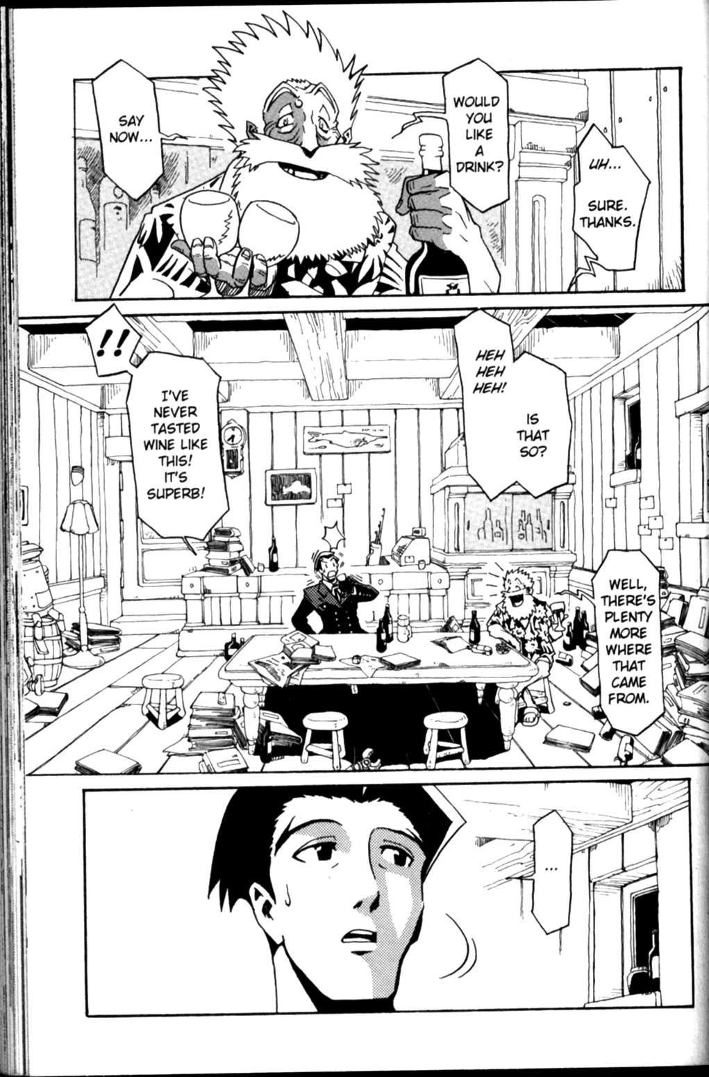 The Big O Chapter 11 page 4 - Chapter 11: Alcohol, Tobacco & Memories