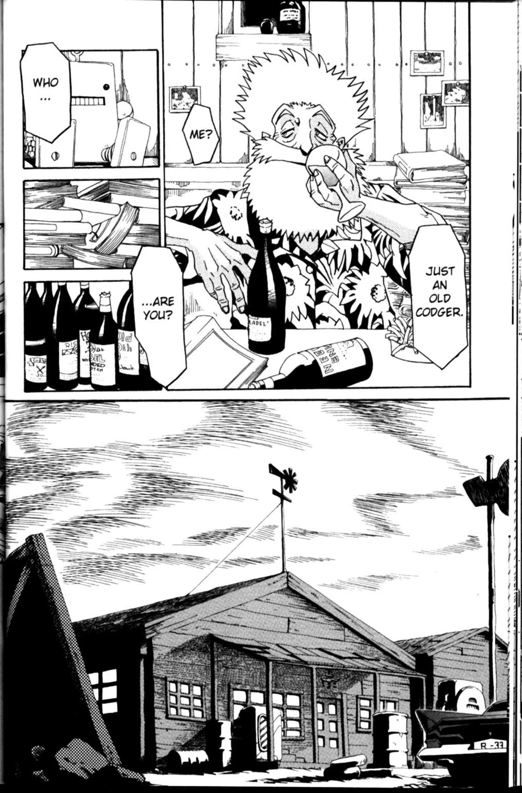 The Big O Chapter 11 page 5 - Chapter 11: Alcohol, Tobacco & Memories