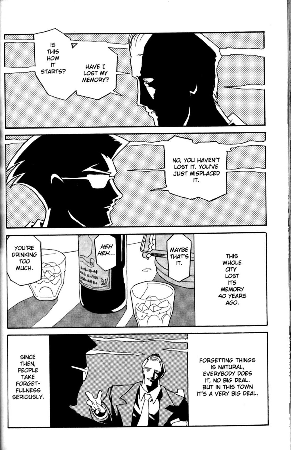 The Big O Chapter 12 page 20 - Chapter 12: To the One I Can't Forget