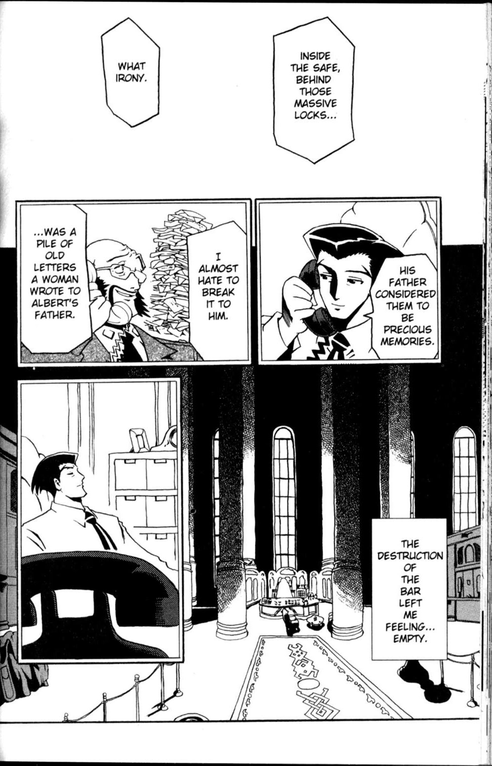 The Big O Chapter 12 page 42 - Chapter 12: To the One I Can't Forget