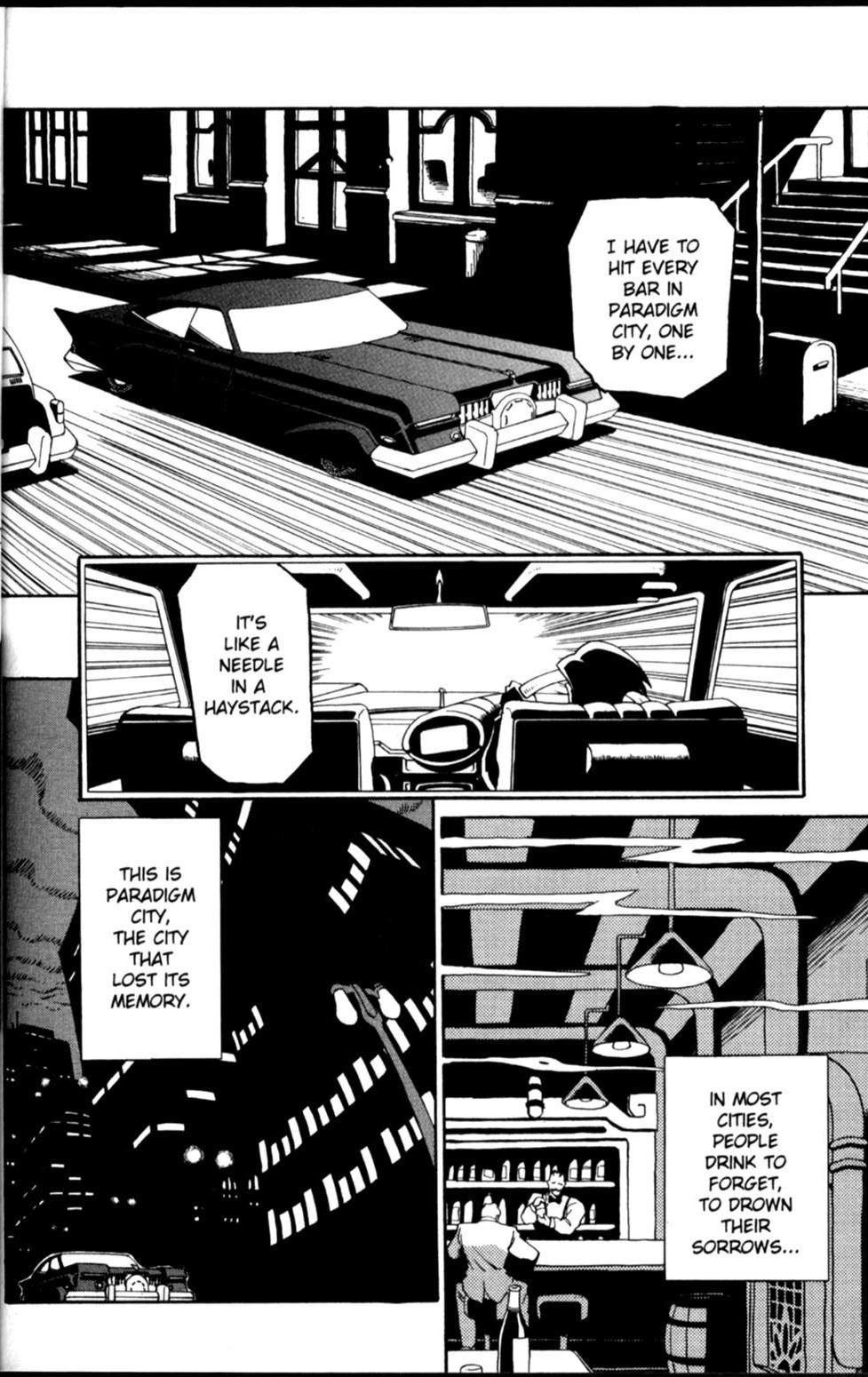 The Big O Chapter 12 page 8 - Chapter 12: To the One I Can't Forget