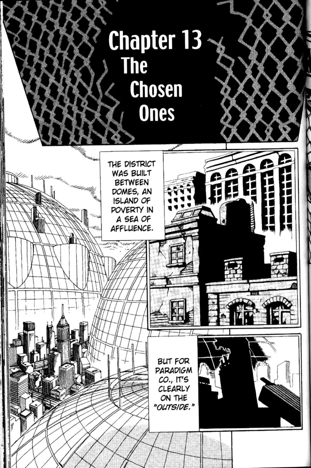 The Big O Chapter 13 page 1 - Chapter 13: The Chosen Ones