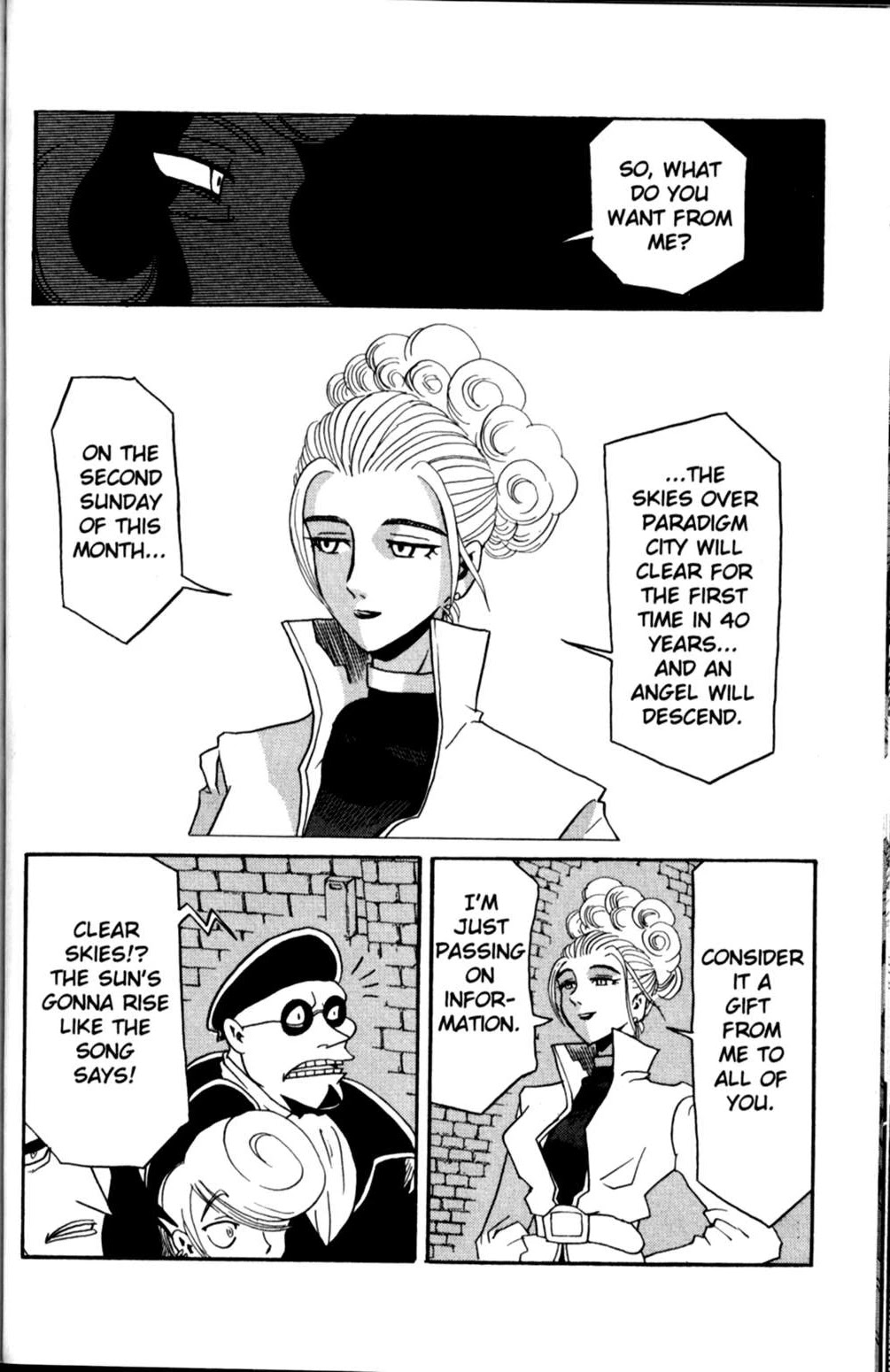 The Big O Chapter 14 page 18 - Chapter 14: The Sun Will Rise Again