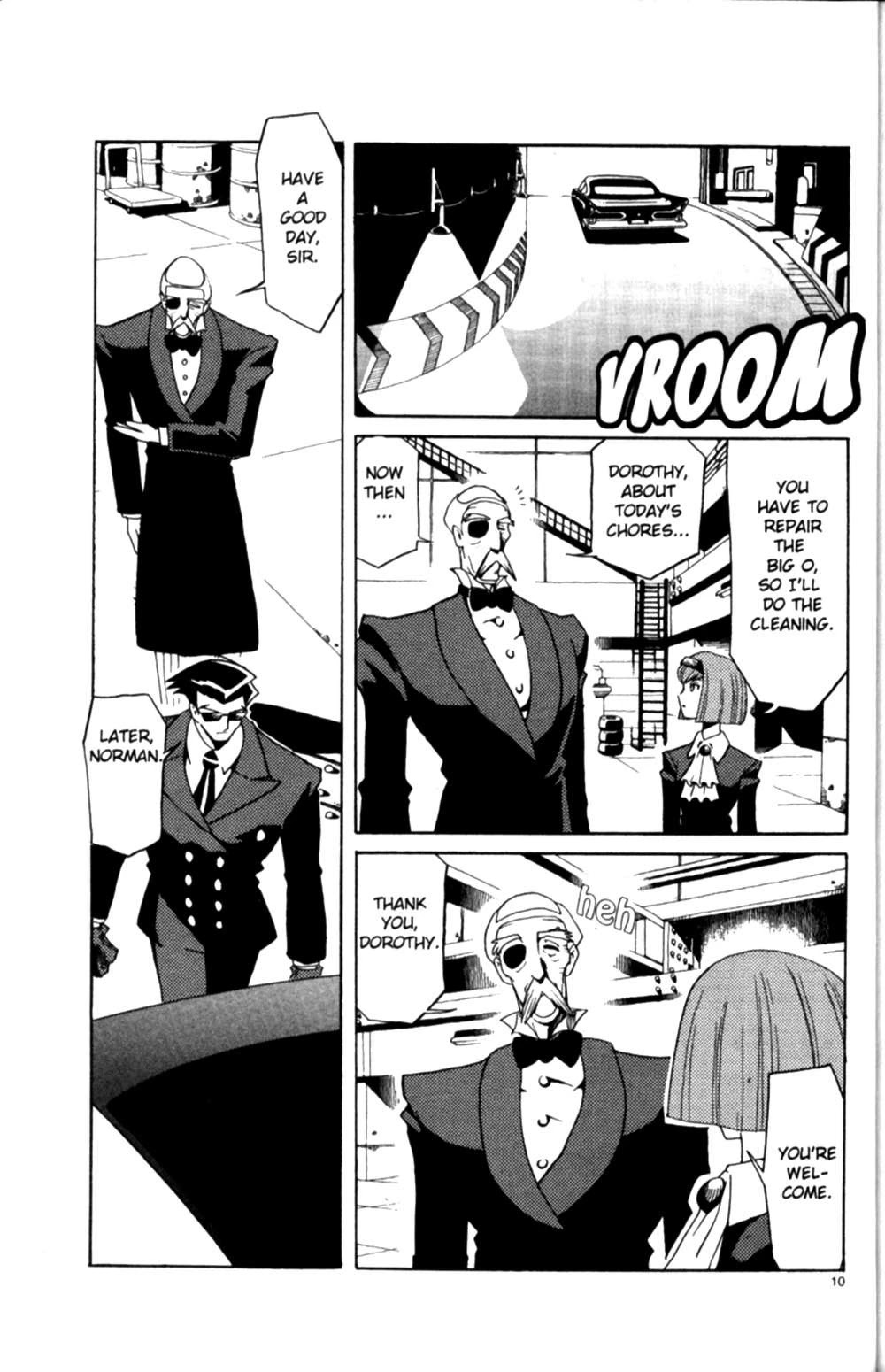 The Big O Chapter 15 page 10 - Chapter 15: Another Side of You