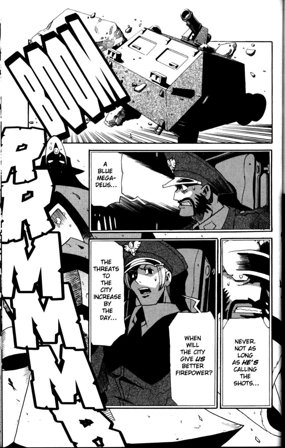 The Big O Chapter 18 page 35 - Chapter 18: Little Robot Lost