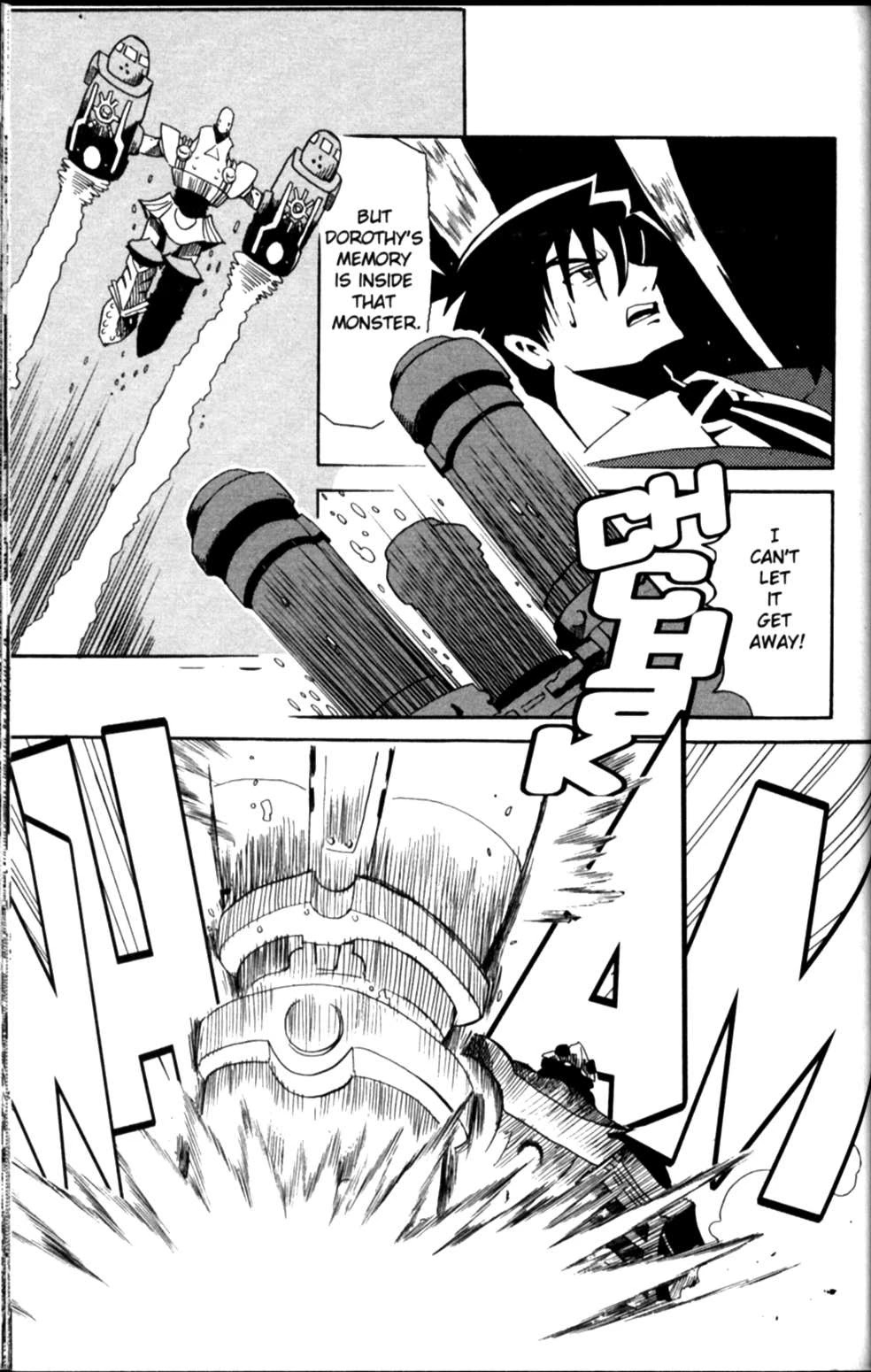 The Big O Chapter 20 page 35 - Chapter 20: The Memory Disk