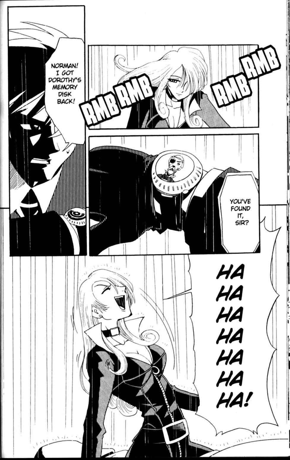 The Big O Chapter 20 page 9 - Chapter 20: The Memory Disk