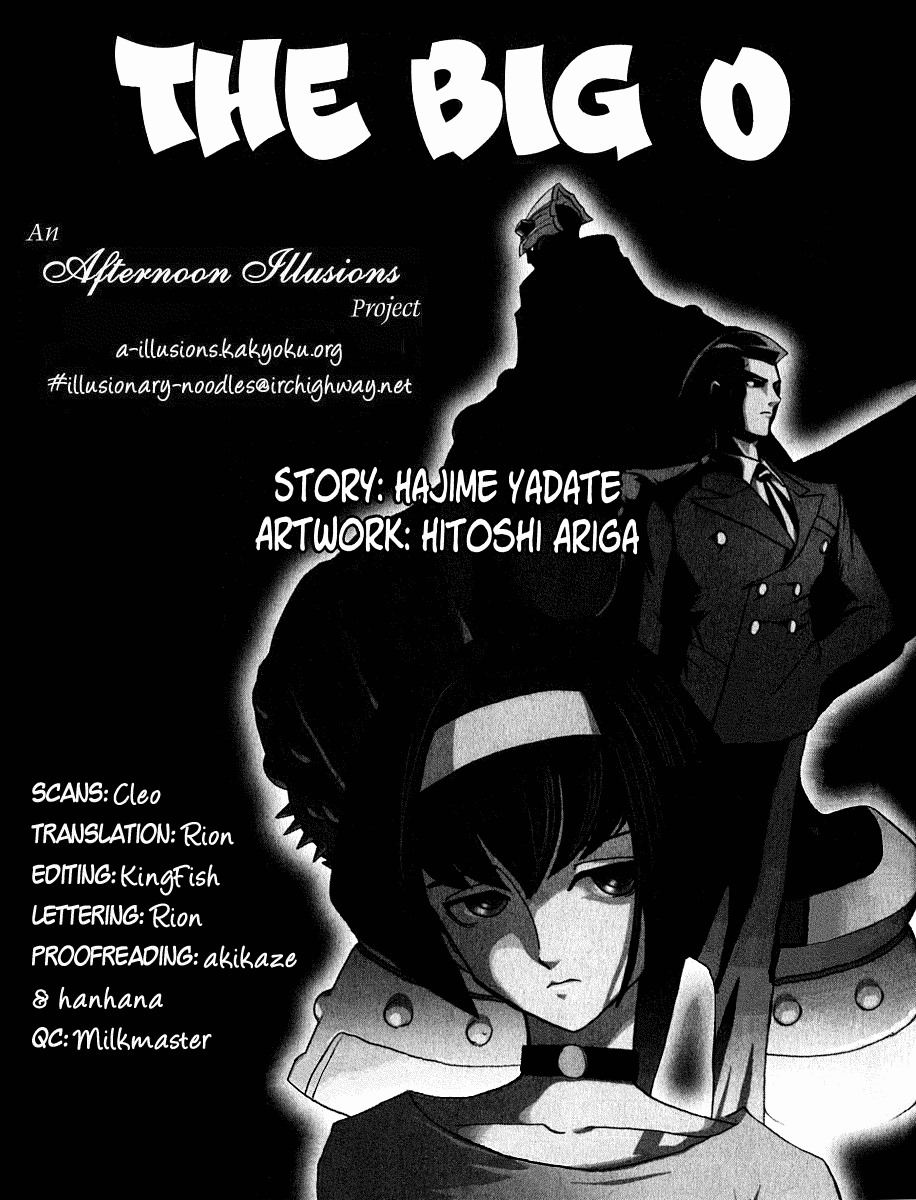 The Big O Chapter 3 page 1 - Chapter 3