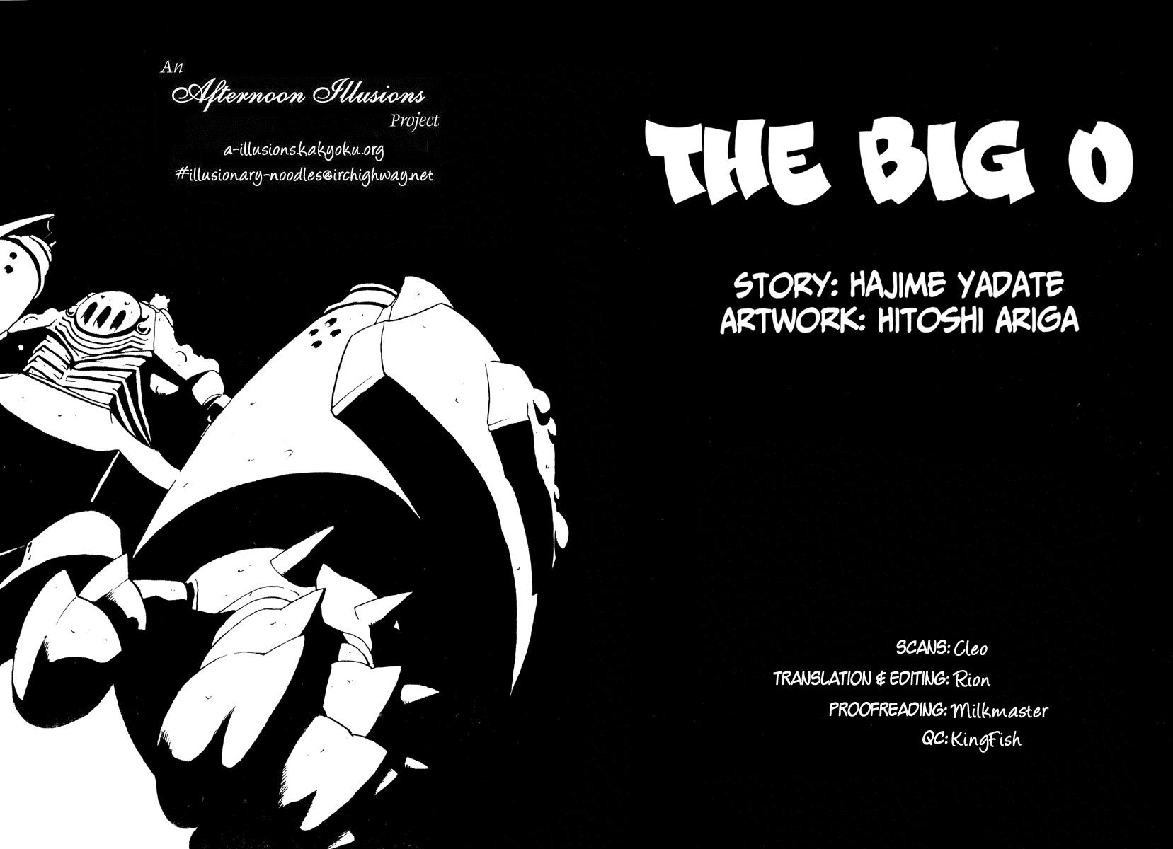 The Big O Chapter 4 page 1 - Chapter 4: Dorothy Part 2