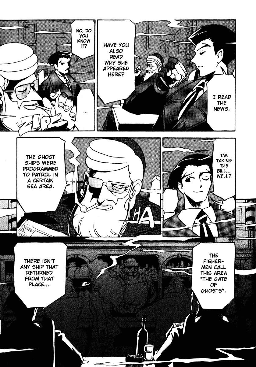 The Big O Chapter 5 page 36 - Chapter 5: Ghost Ships and Fallen Angels