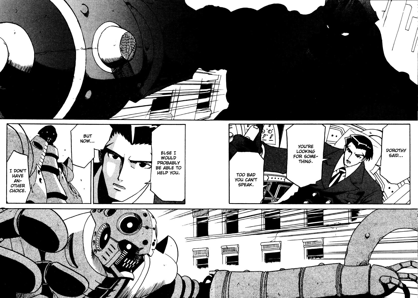 The Big O Chapter 7 page 33 - Chapter 7: Deep In The Black Forest