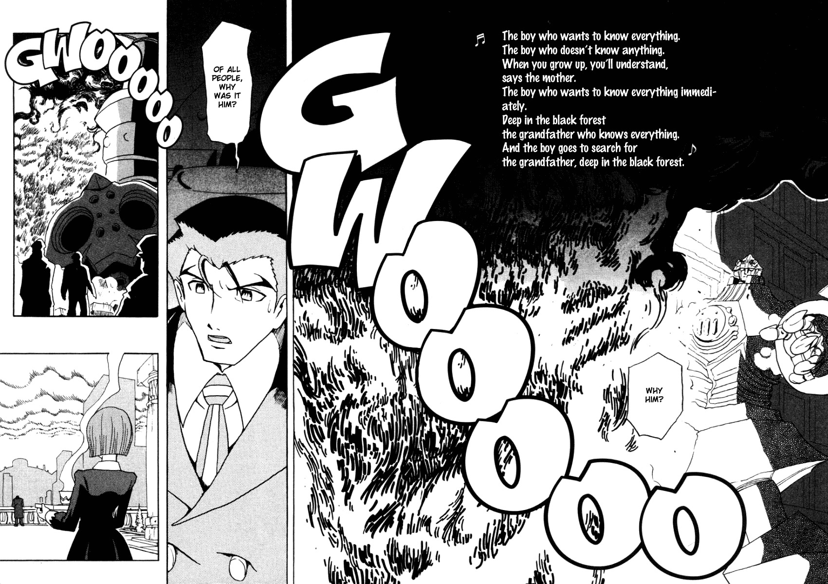 The Big O Chapter 7 page 44 - Chapter 7: Deep In The Black Forest