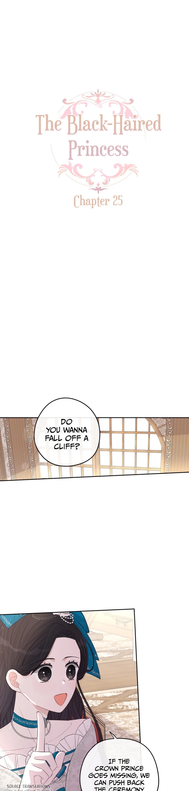 The Black-Haired Princess Chapter 25 page 1 - Chapter 25