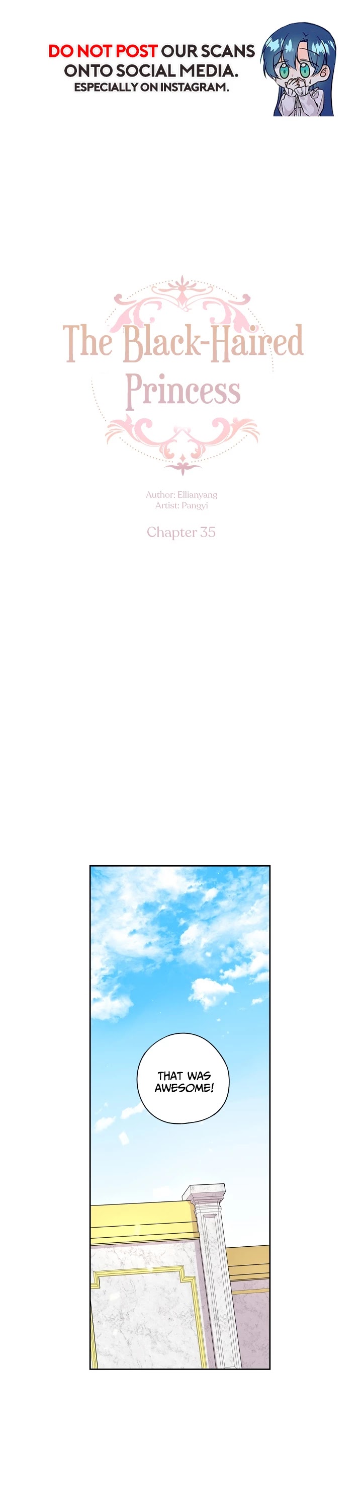 The Black-Haired Princess Chapter 35 page 1 - Chapter 35