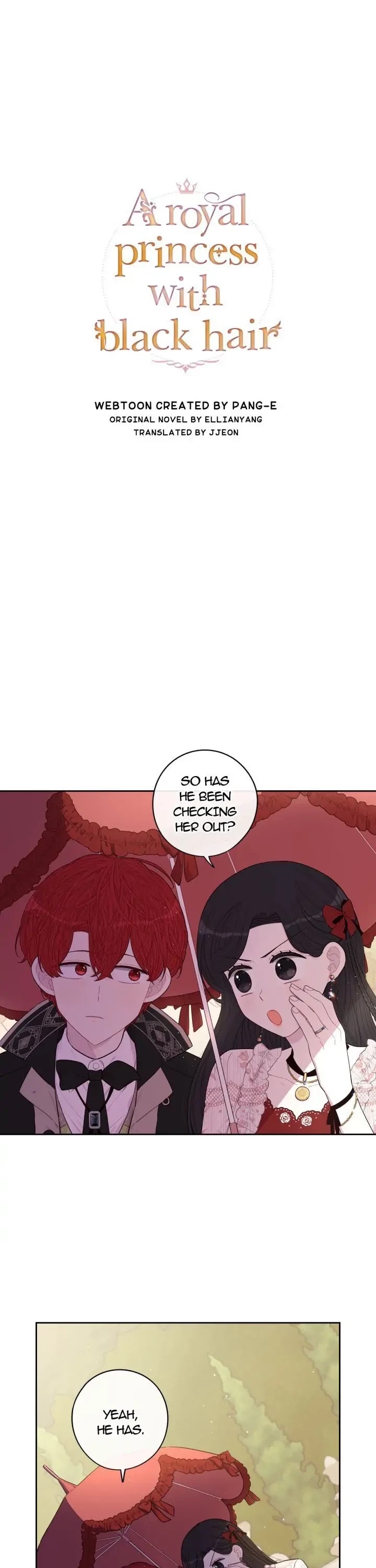 The Black-Haired Princess Chapter 61 page 1 - Chapter 61