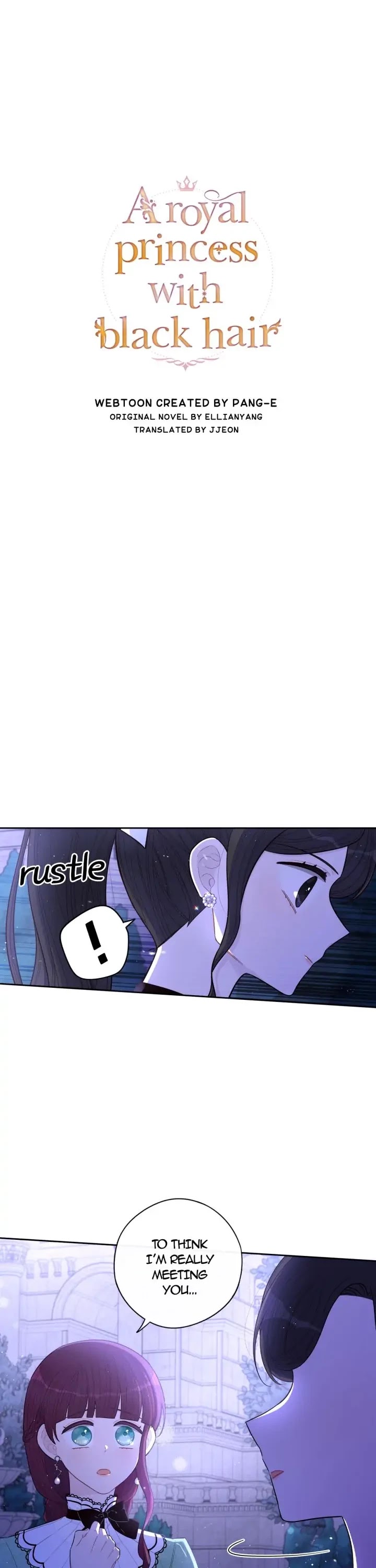 The Black-Haired Princess Chapter 68 page 1 - Chapter 68
