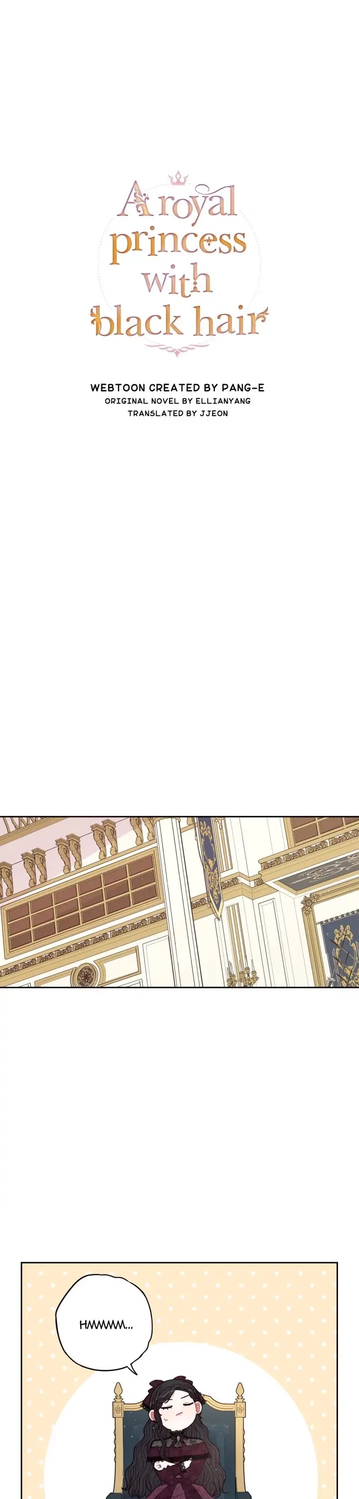 The Black-Haired Princess Chapter 69 page 1 - Chapter 69