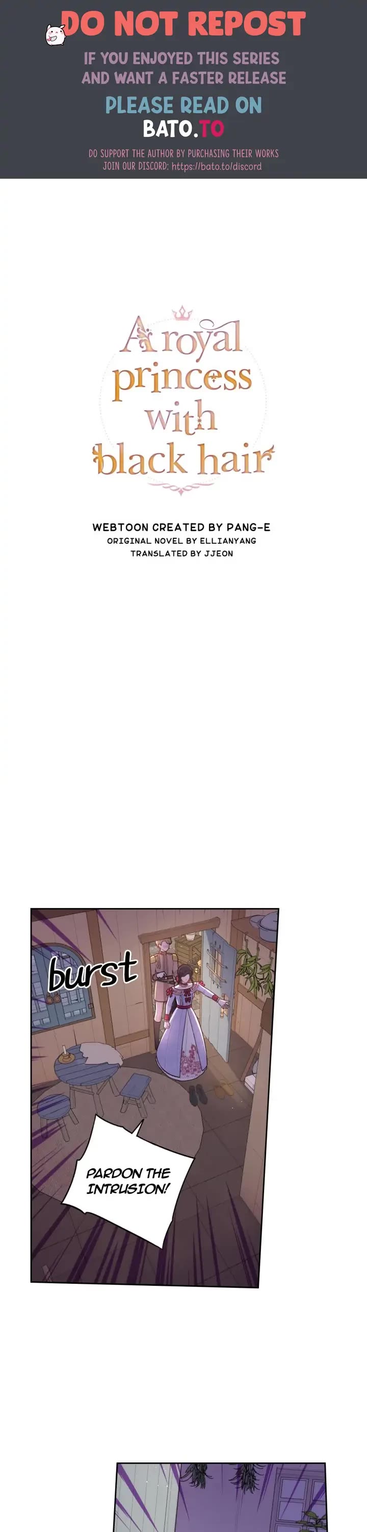 The Black-Haired Princess Chapter 81 page 1 - Chapter 81