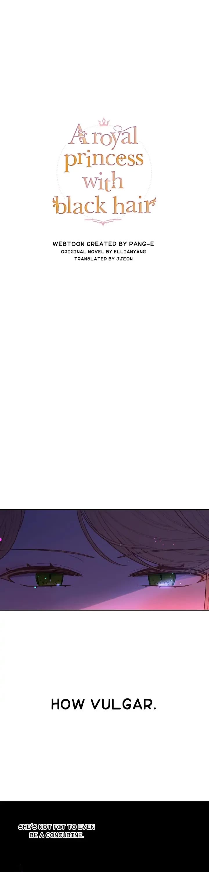 The Black-Haired Princess Chapter 90 page 1 - Chapter 90