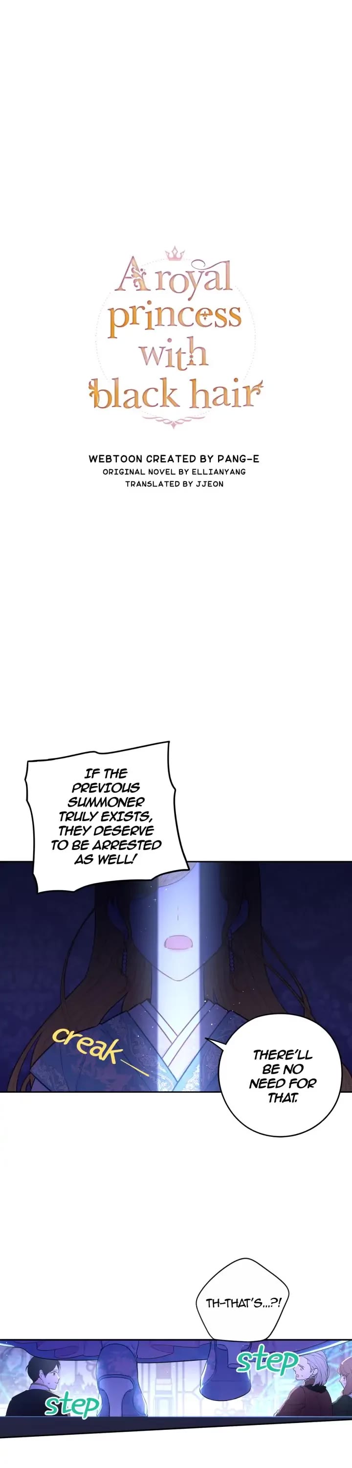 The Black-Haired Princess Chapter 97 page 1 - Chapter 97
