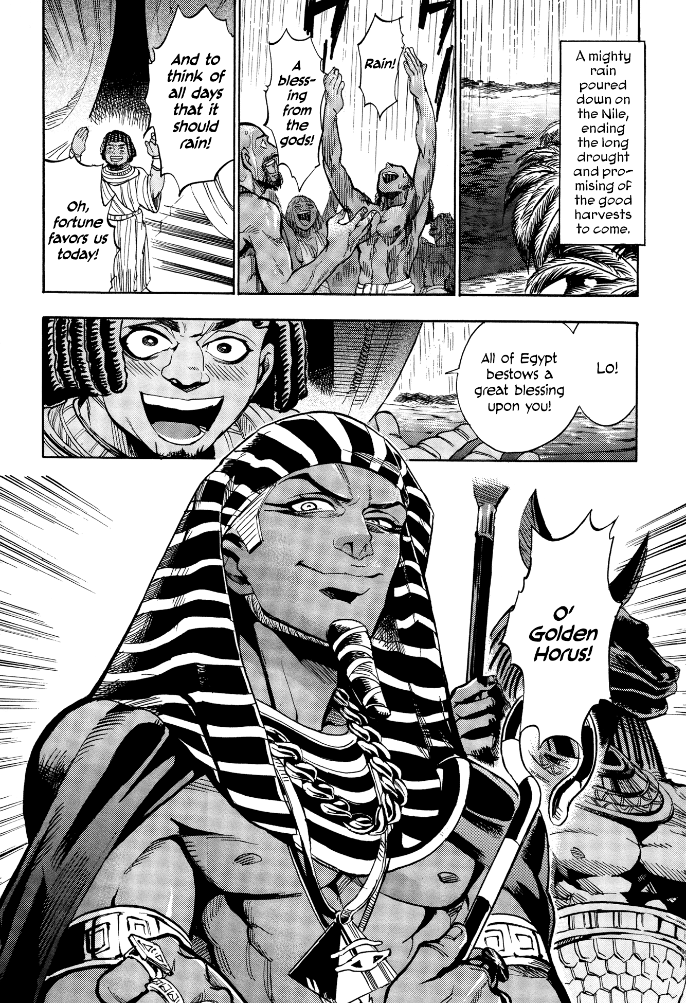 The Blue Eye of Horus Chapter 1 page 10 - Chapter 1: Queen Hatshepsut