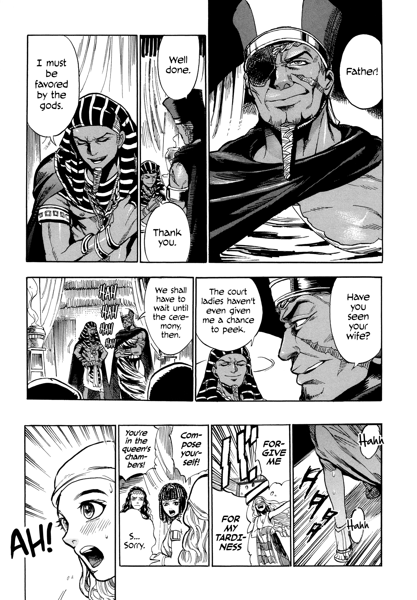 The Blue Eye of Horus Chapter 1 page 12 - Chapter 1: Queen Hatshepsut