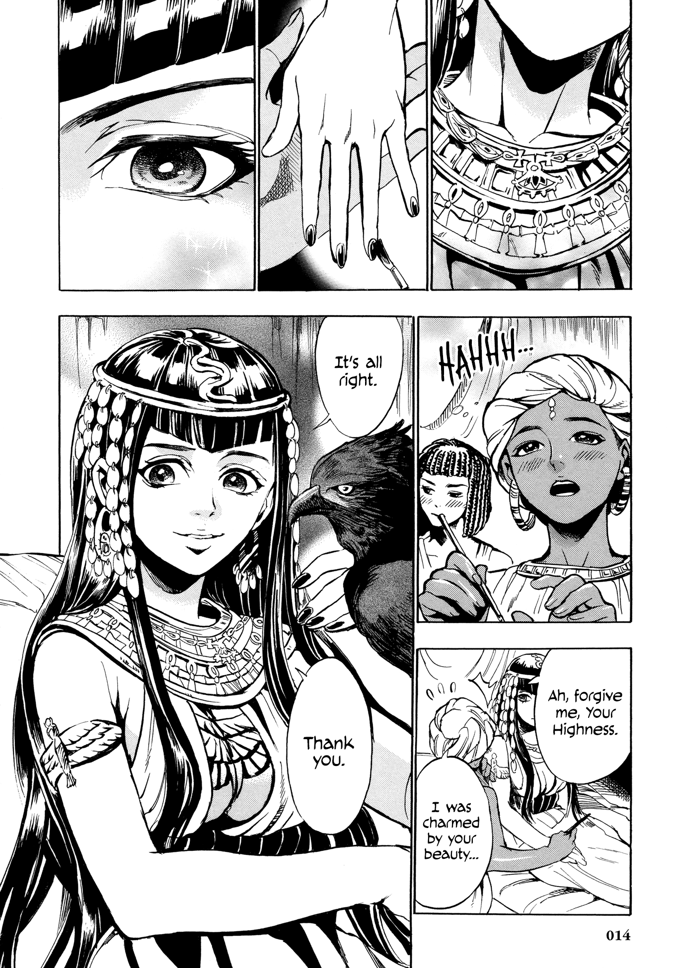 The Blue Eye of Horus Chapter 1 page 14 - Chapter 1: Queen Hatshepsut