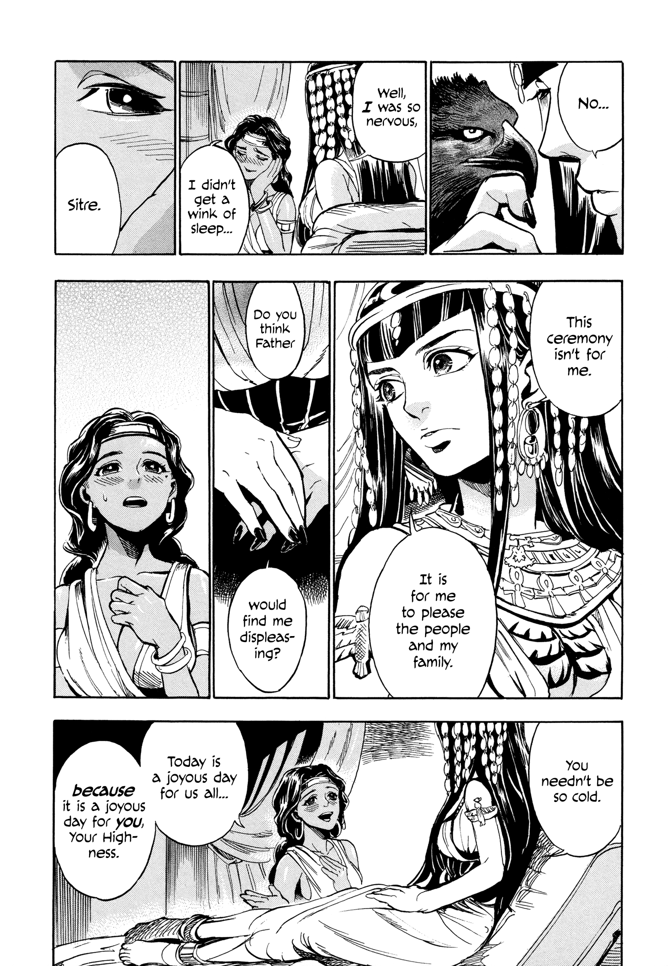 The Blue Eye of Horus Chapter 1 page 16 - Chapter 1: Queen Hatshepsut