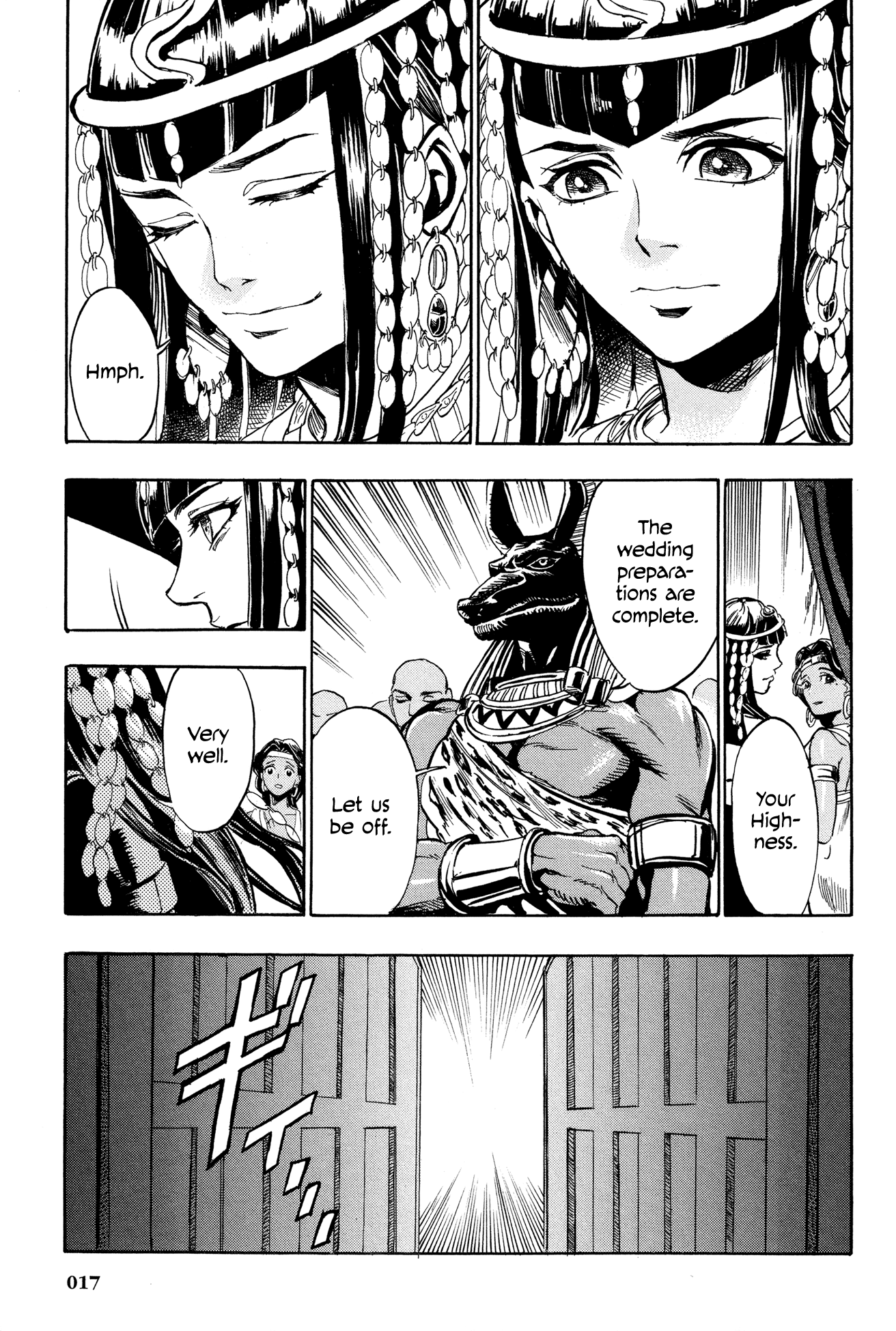 The Blue Eye of Horus Chapter 1 page 17 - Chapter 1: Queen Hatshepsut