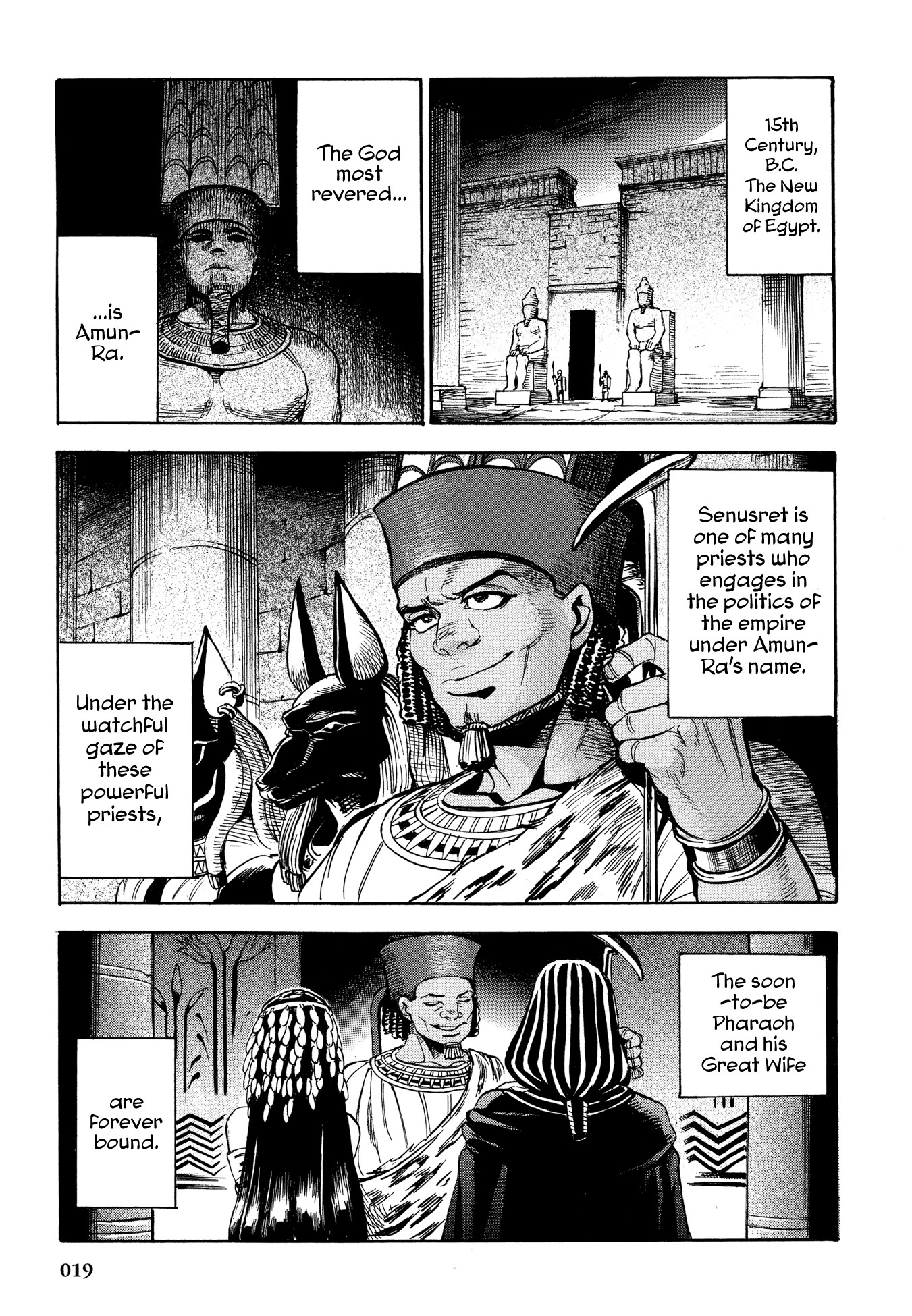 The Blue Eye of Horus Chapter 1 page 19 - Chapter 1: Queen Hatshepsut
