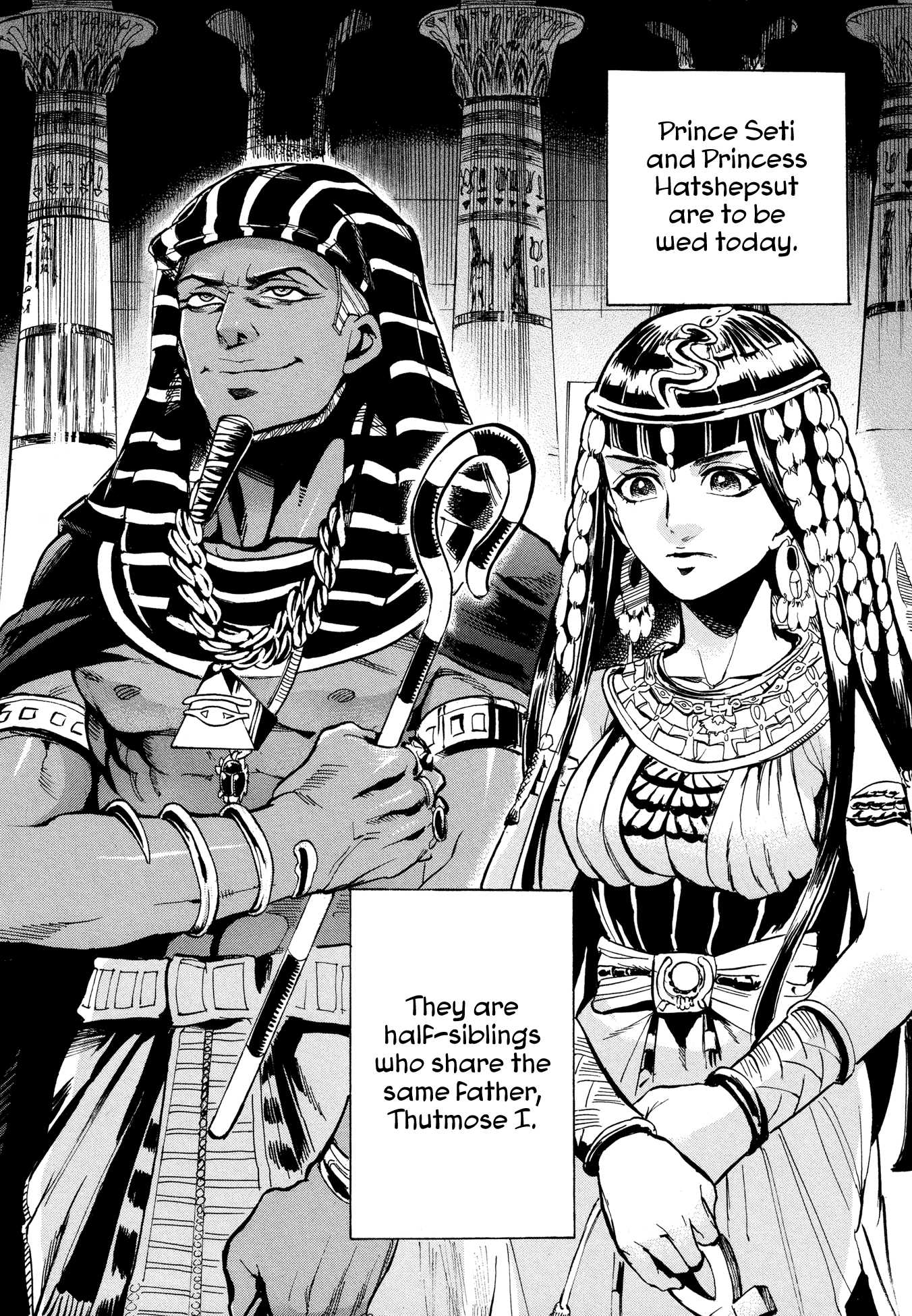 The Blue Eye of Horus Chapter 1 page 20 - Chapter 1: Queen Hatshepsut