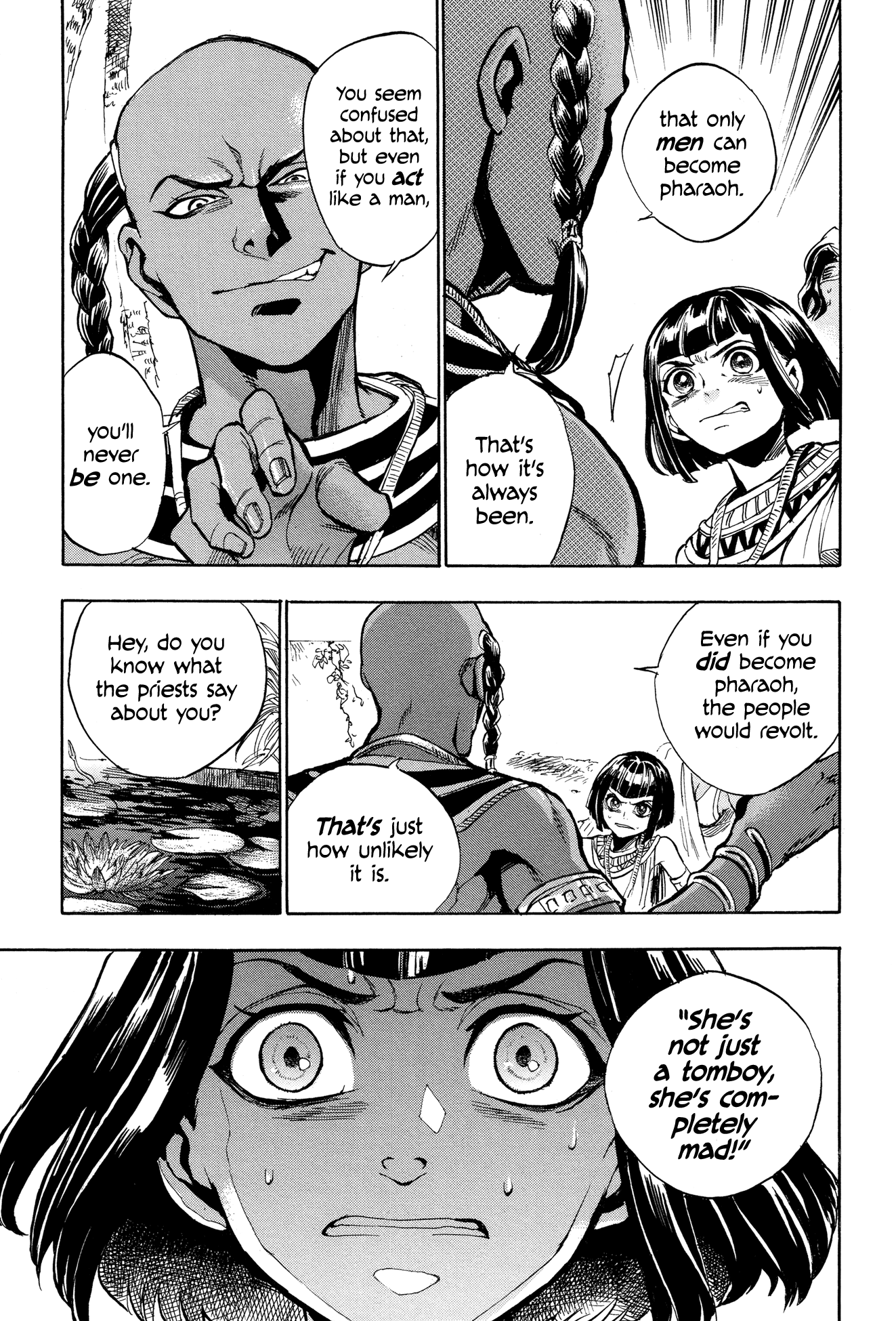 The Blue Eye of Horus Chapter 1 page 31 - Chapter 1: Queen Hatshepsut