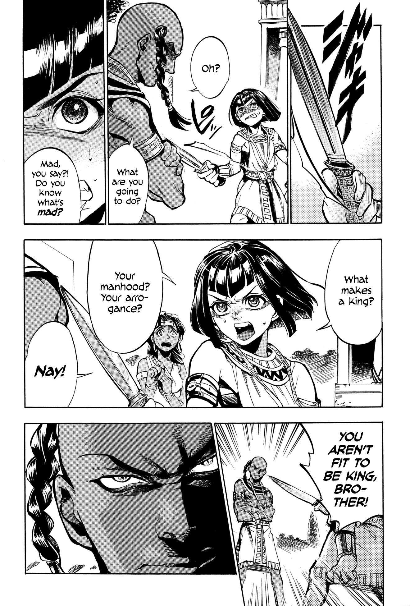 The Blue Eye of Horus Chapter 1 page 32 - Chapter 1: Queen Hatshepsut