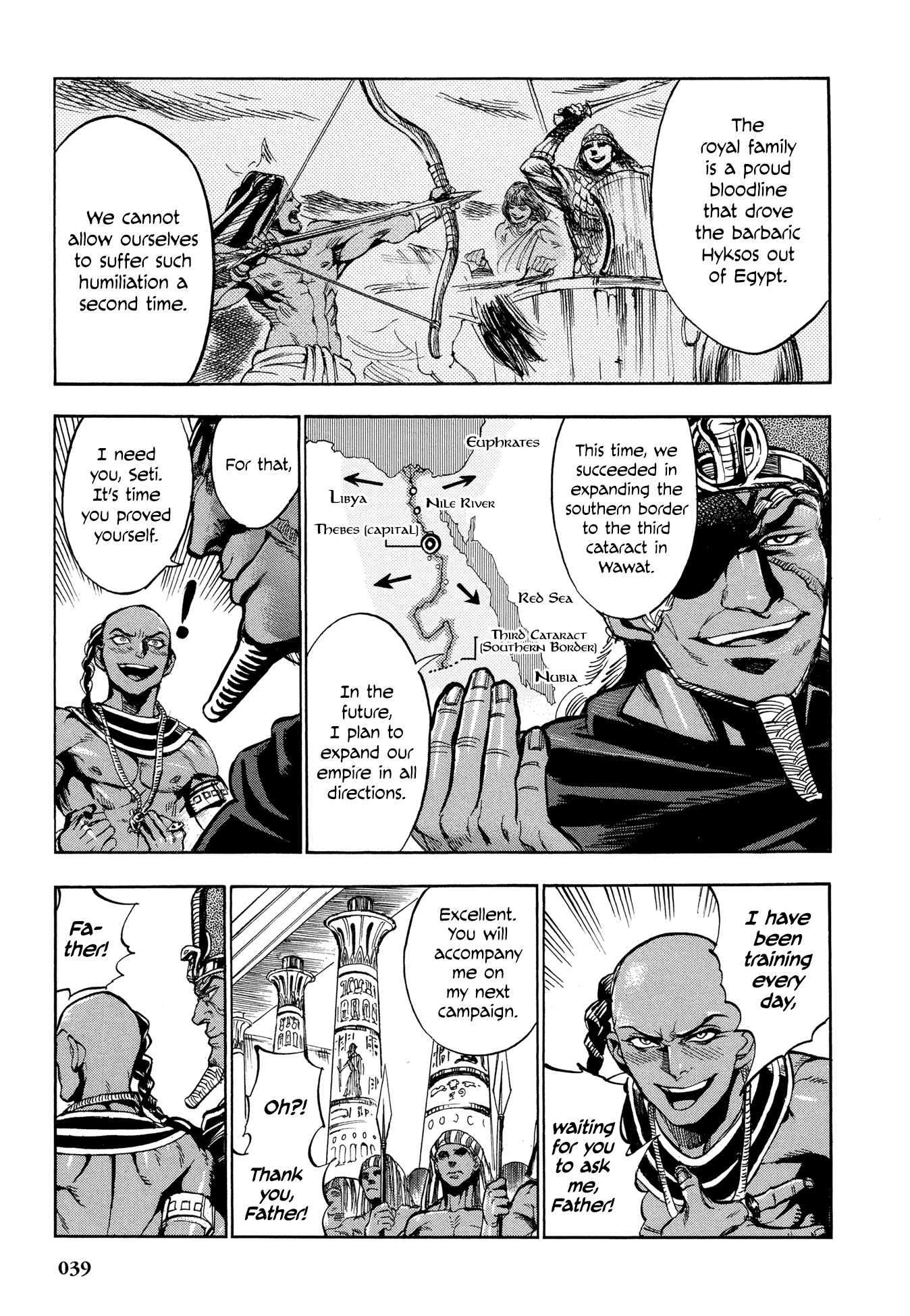 The Blue Eye of Horus Chapter 1 page 39 - Chapter 1: Queen Hatshepsut