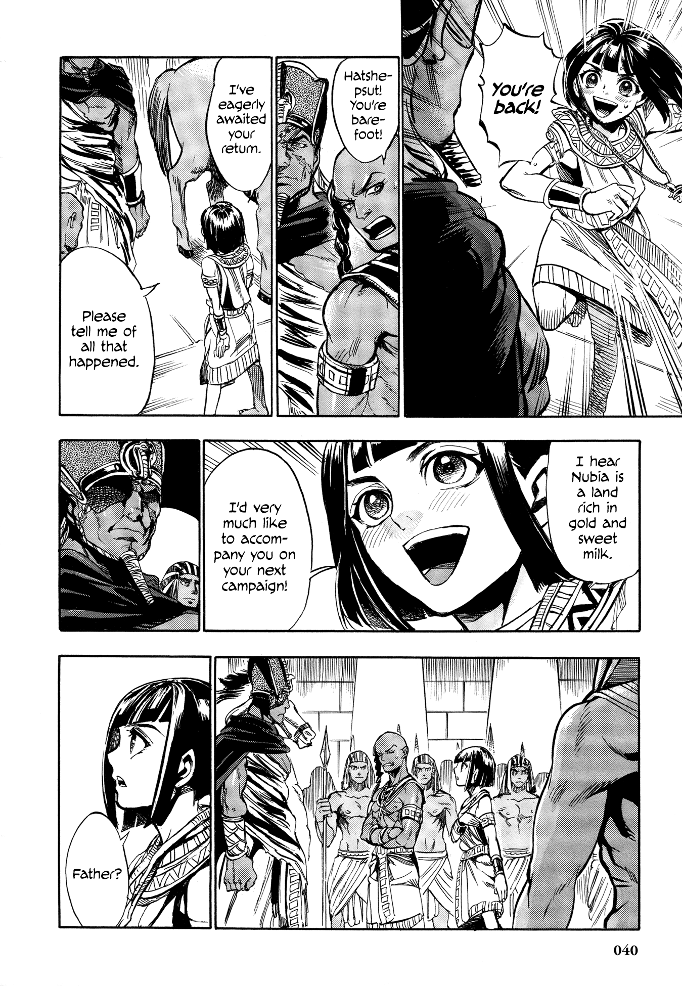 The Blue Eye of Horus Chapter 1 page 40 - Chapter 1: Queen Hatshepsut