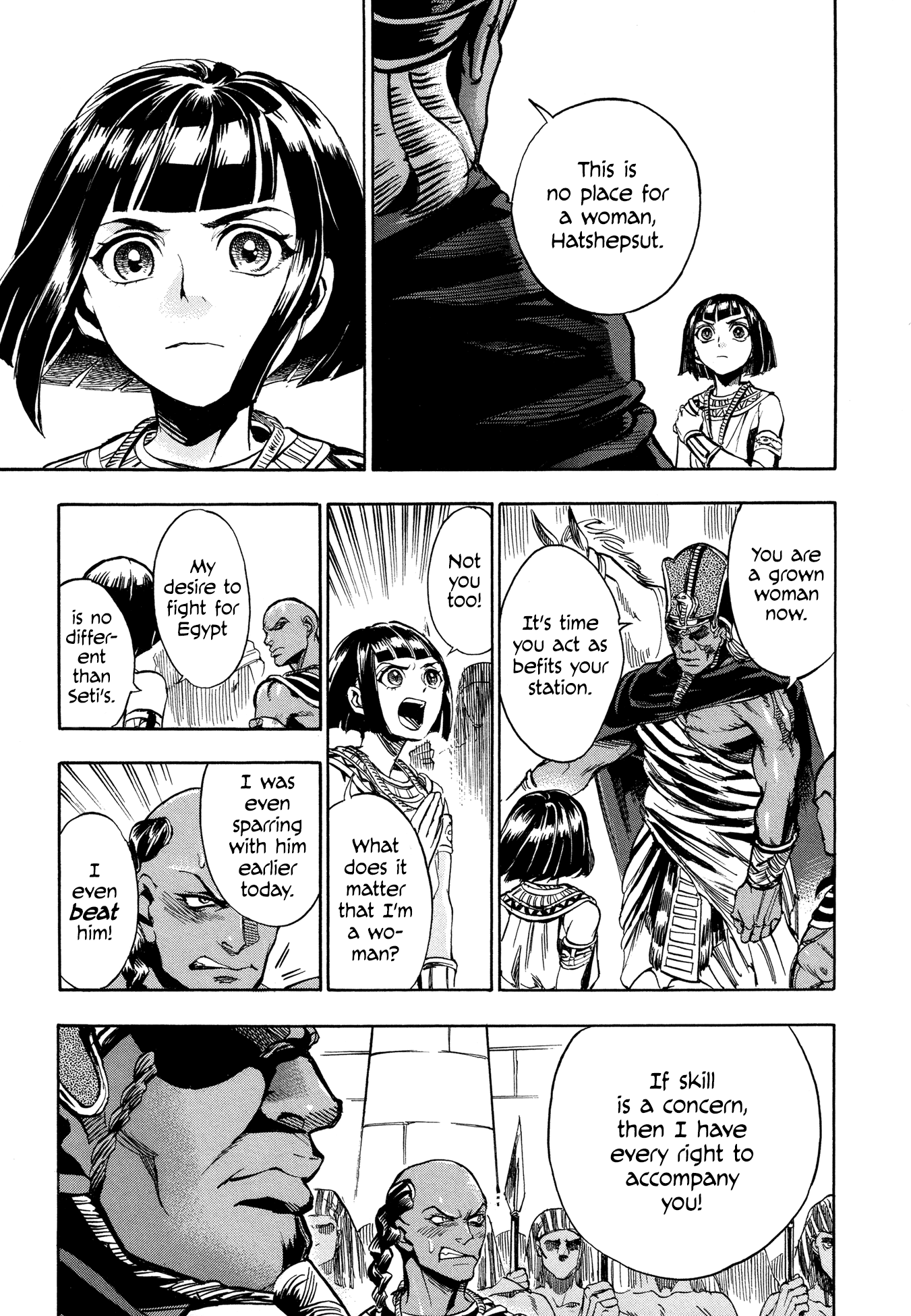 The Blue Eye of Horus Chapter 1 page 41 - Chapter 1: Queen Hatshepsut