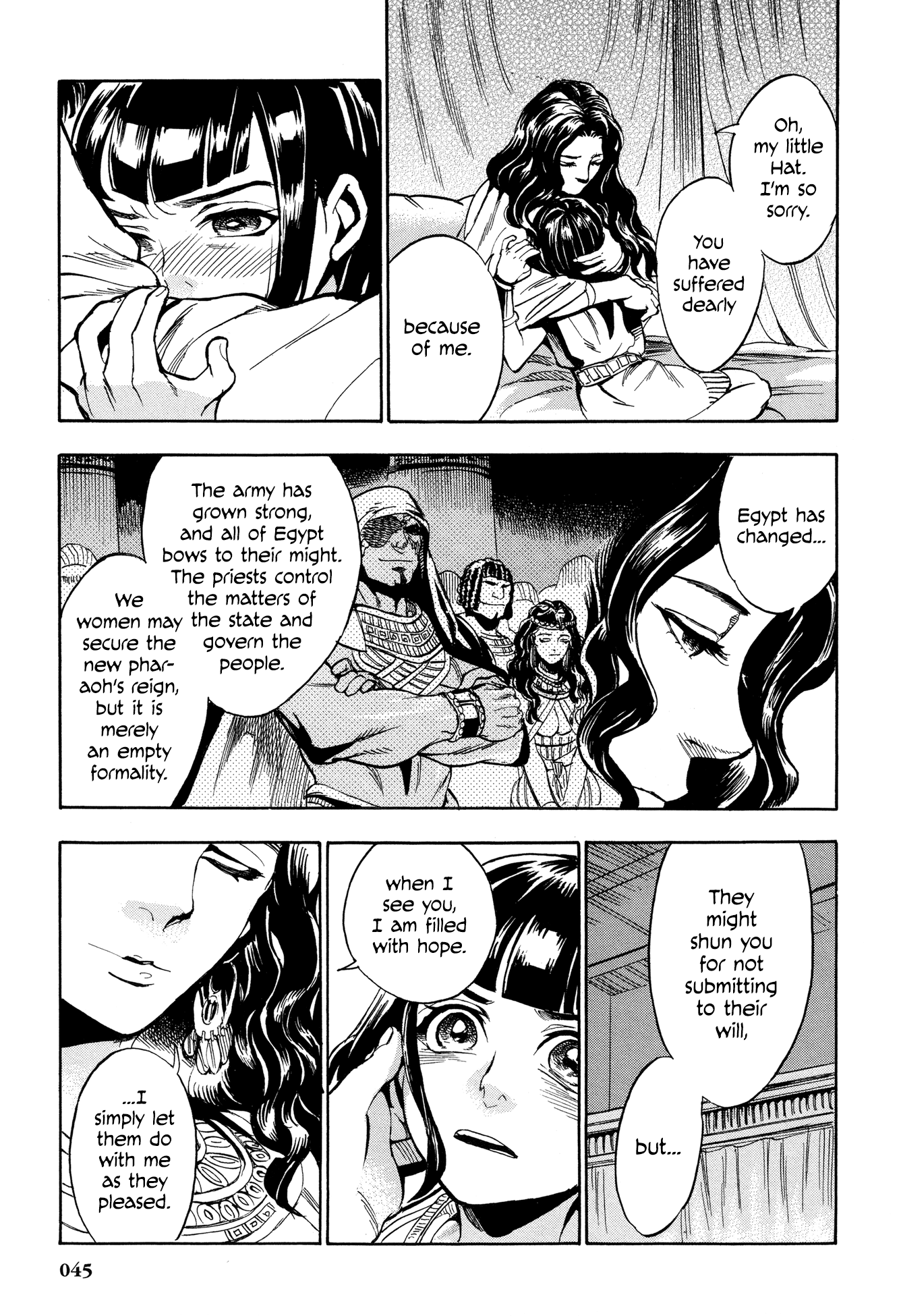 The Blue Eye of Horus Chapter 1 page 45 - Chapter 1: Queen Hatshepsut