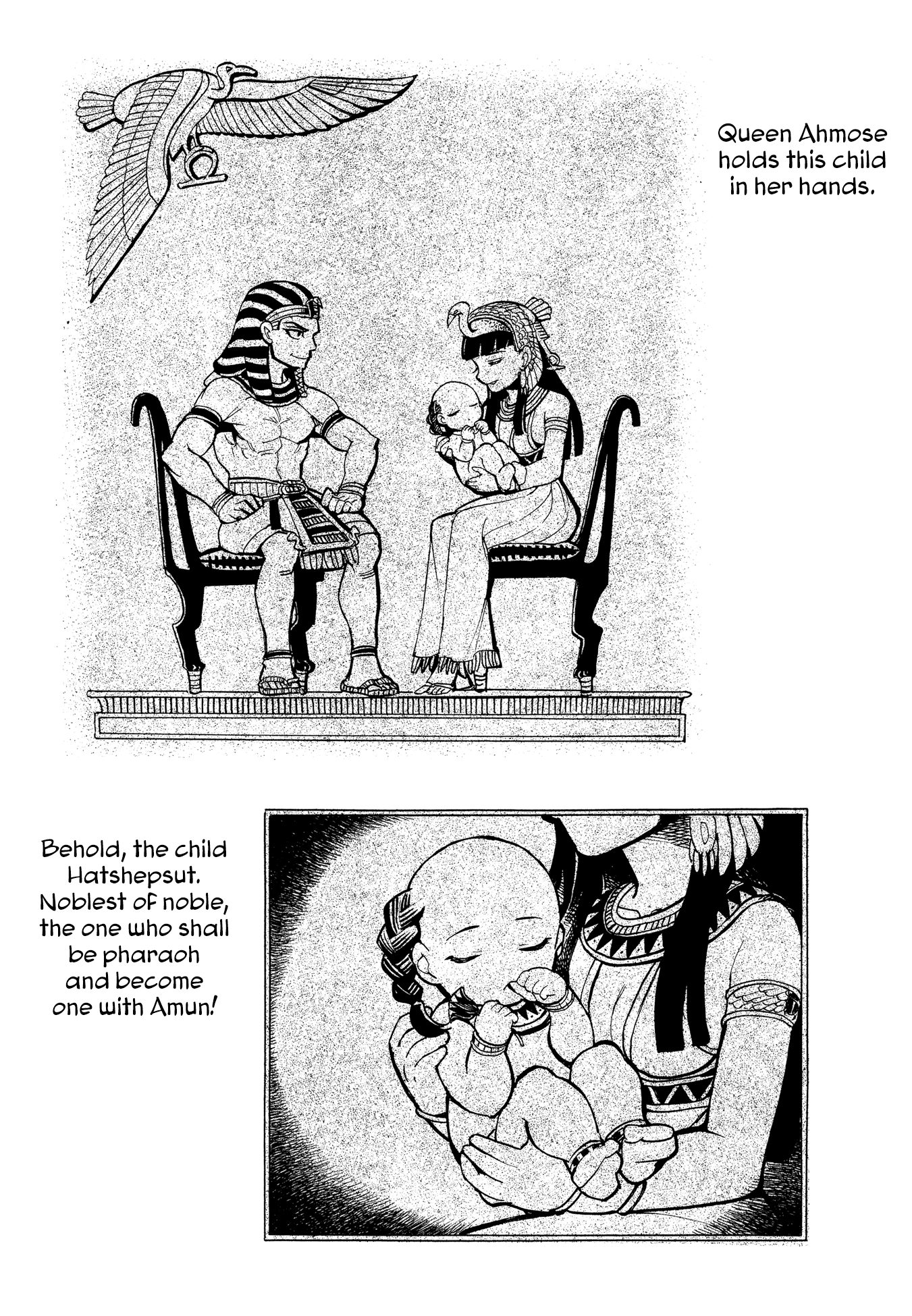 The Blue Eye of Horus Chapter 1 page 5 - Chapter 1: Queen Hatshepsut